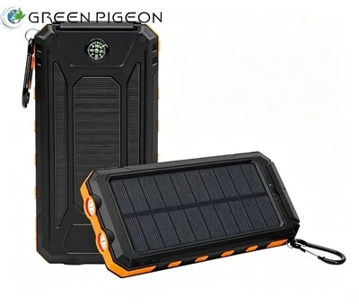 Banc d'energia solar impermeable per acampar